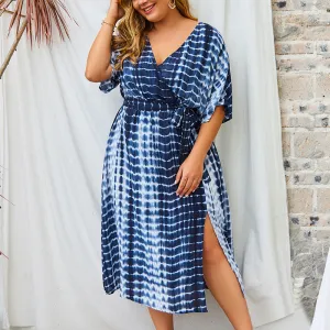 Fashion Element Design Large Size Women's Dress