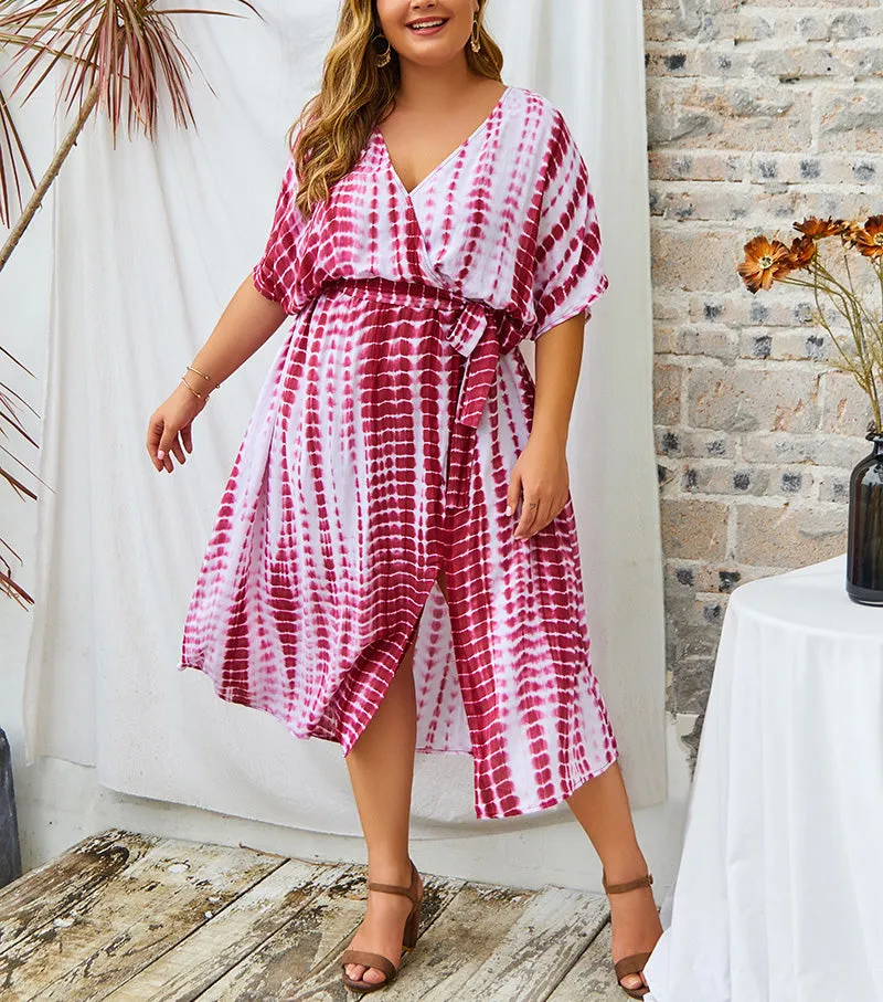 Fashion Element Design Large Size Women's Dress