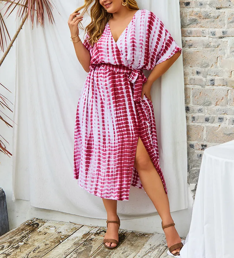 Fashion Element Design Large Size Women's Dress