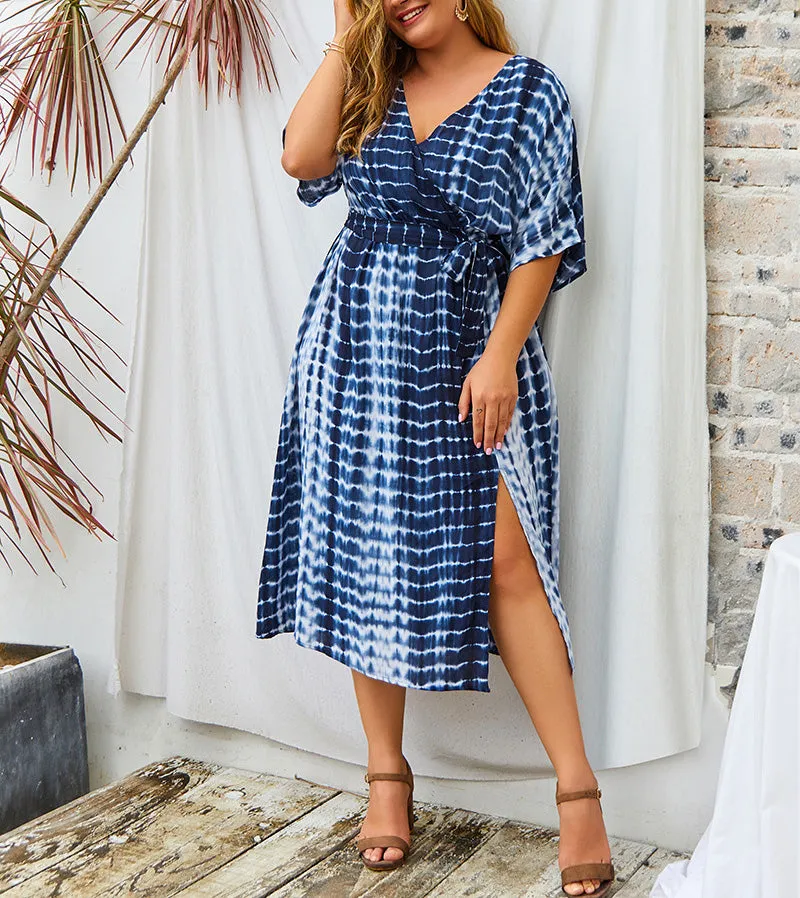 Fashion Element Design Large Size Women's Dress