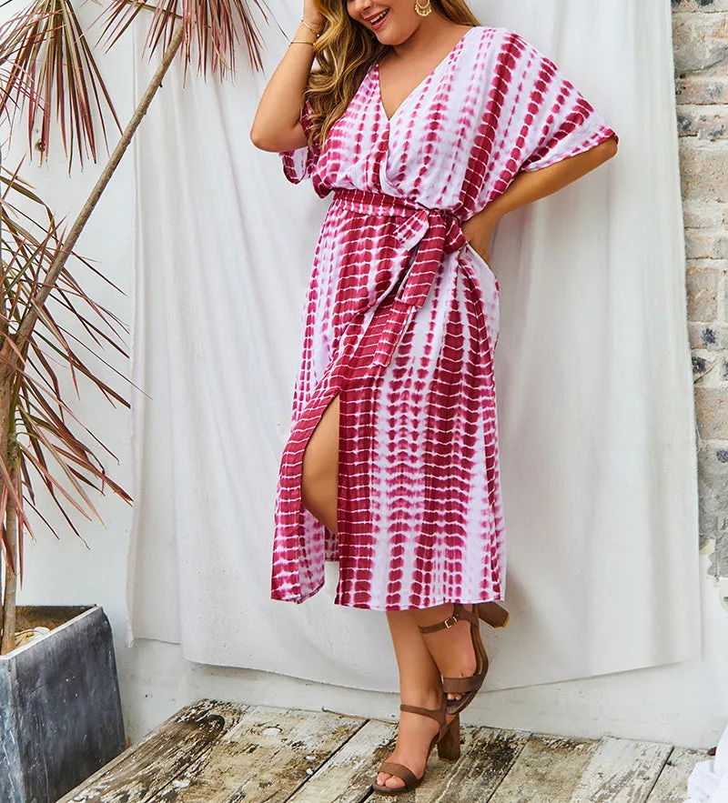 Fashion Element Design Large Size Women's Dress
