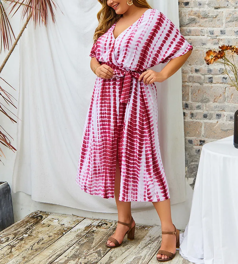 Fashion Element Design Large Size Women's Dress