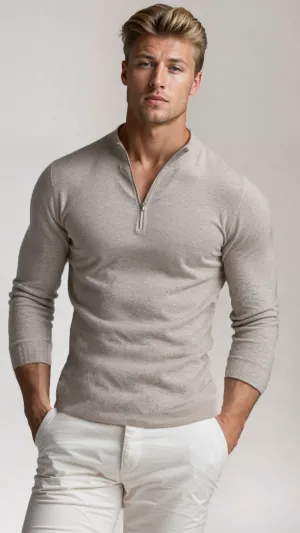 Fashion Street | Luxury Zip Sweater