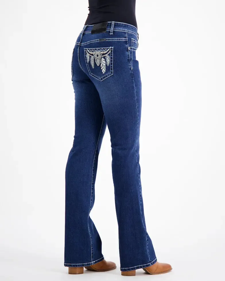 Faye Western Style Jeans | Stretch Denim | Outback Supply Co