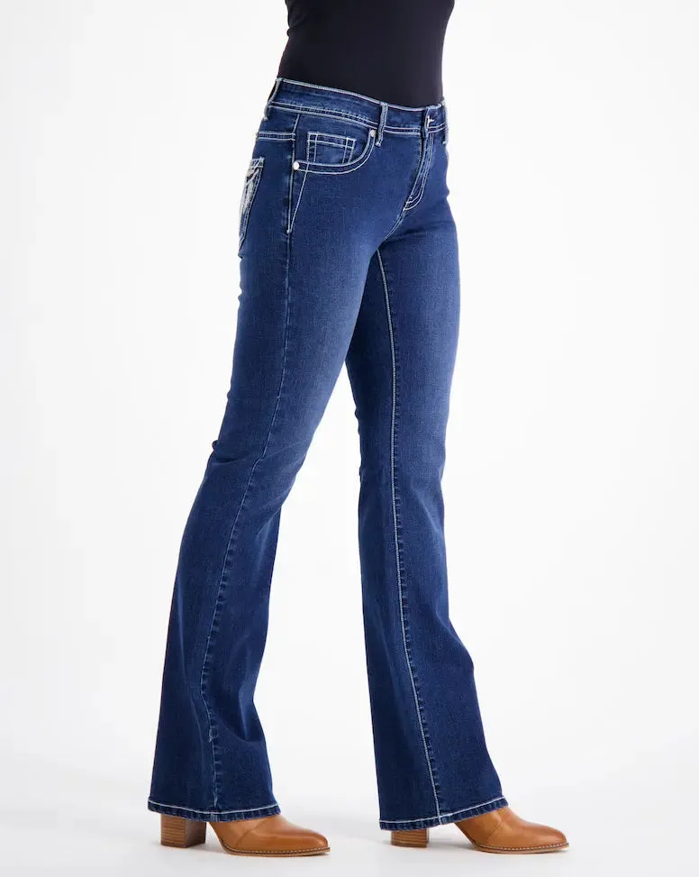 Faye Western Style Jeans | Stretch Denim | Outback Supply Co