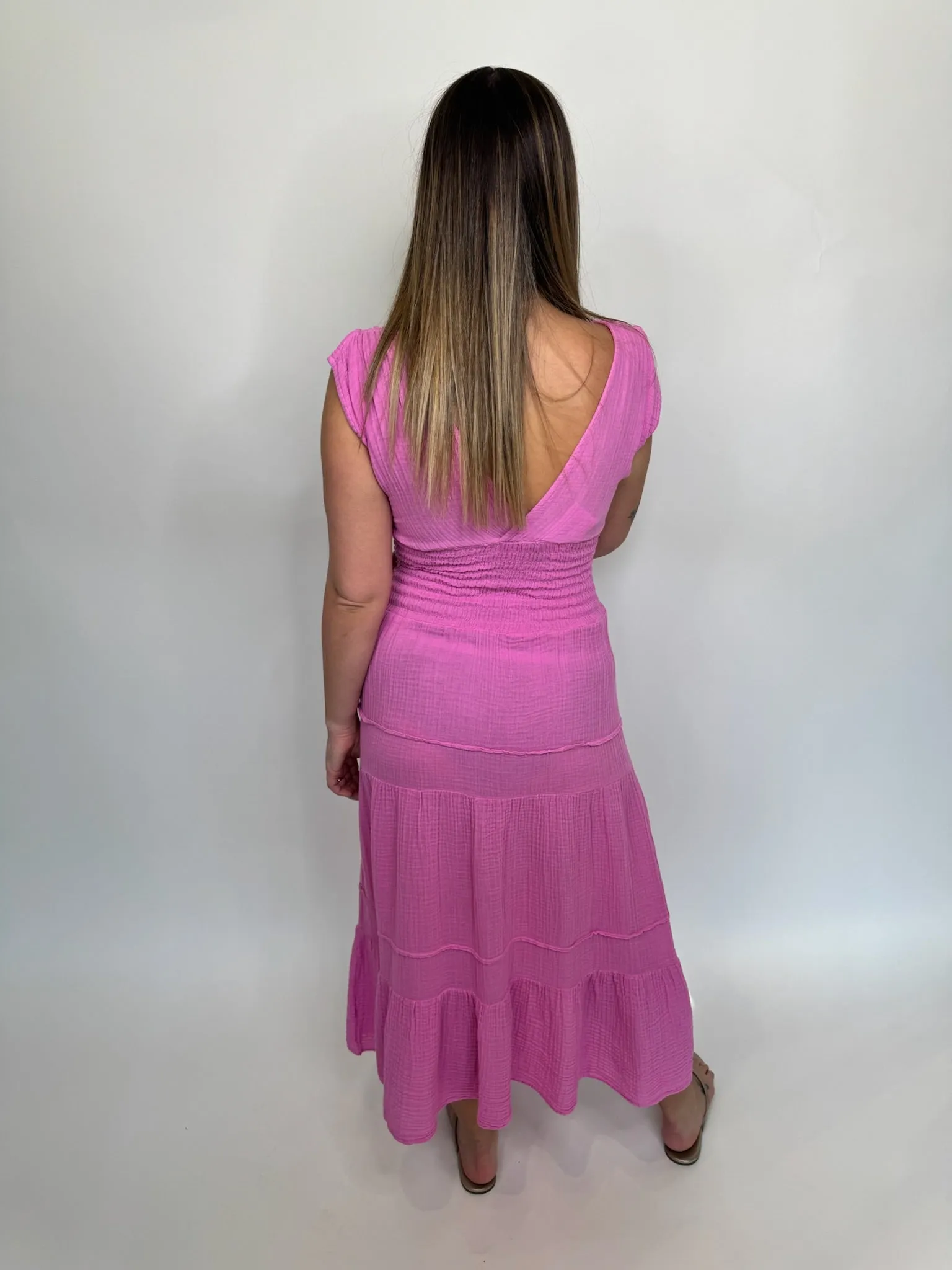 Felicite Smocked Maxi Dress