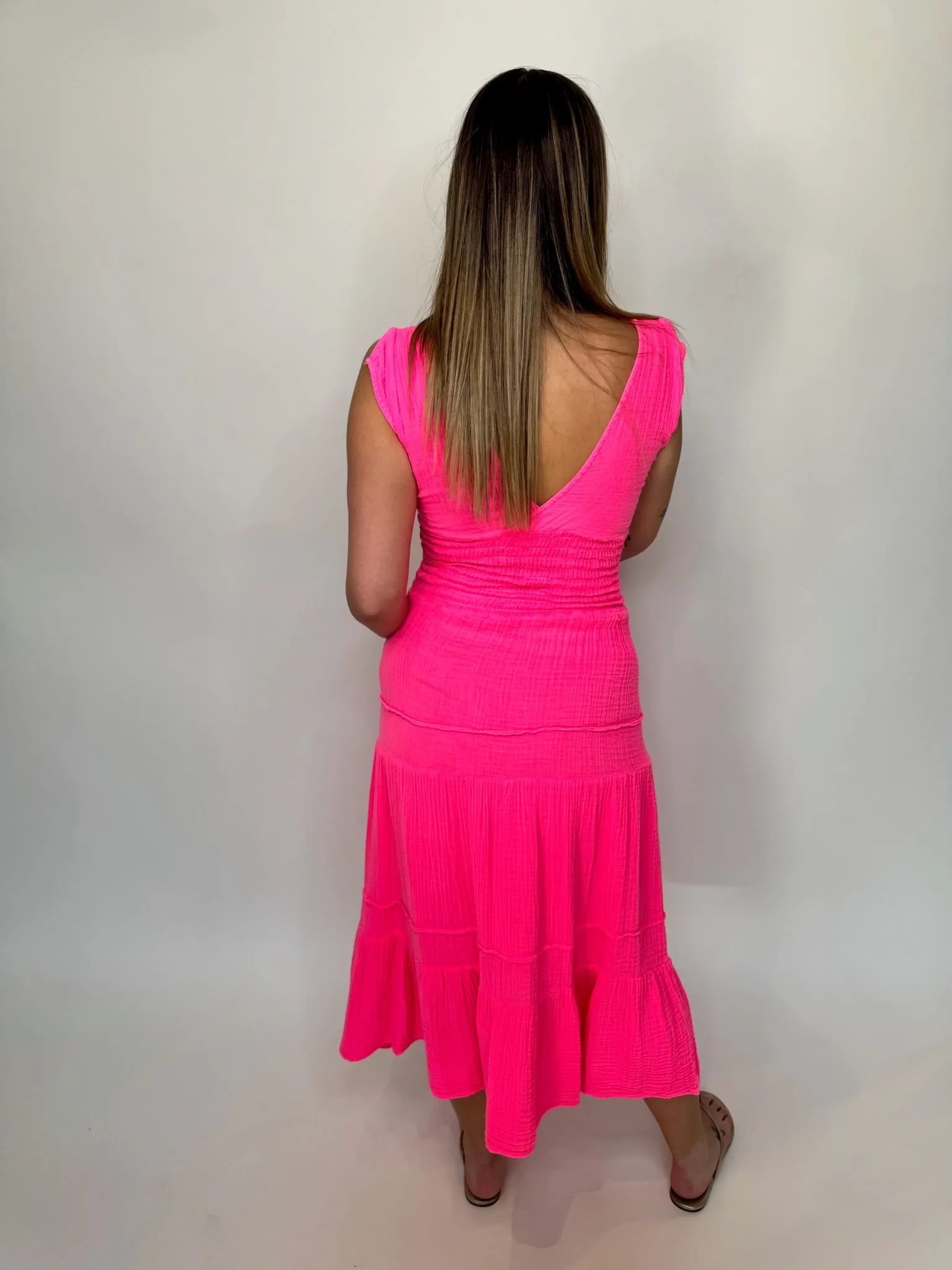 Felicite Smocked Maxi Dress