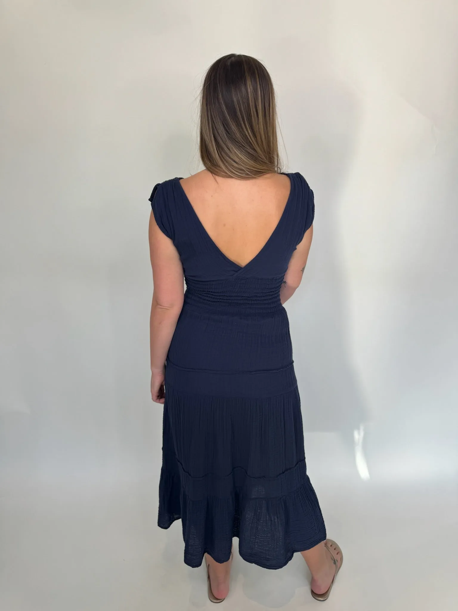 Felicite Smocked Maxi Dress
