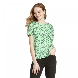 Fifth Sun Women's Animal Print St. Patrick's Day Graphic T-Shirt