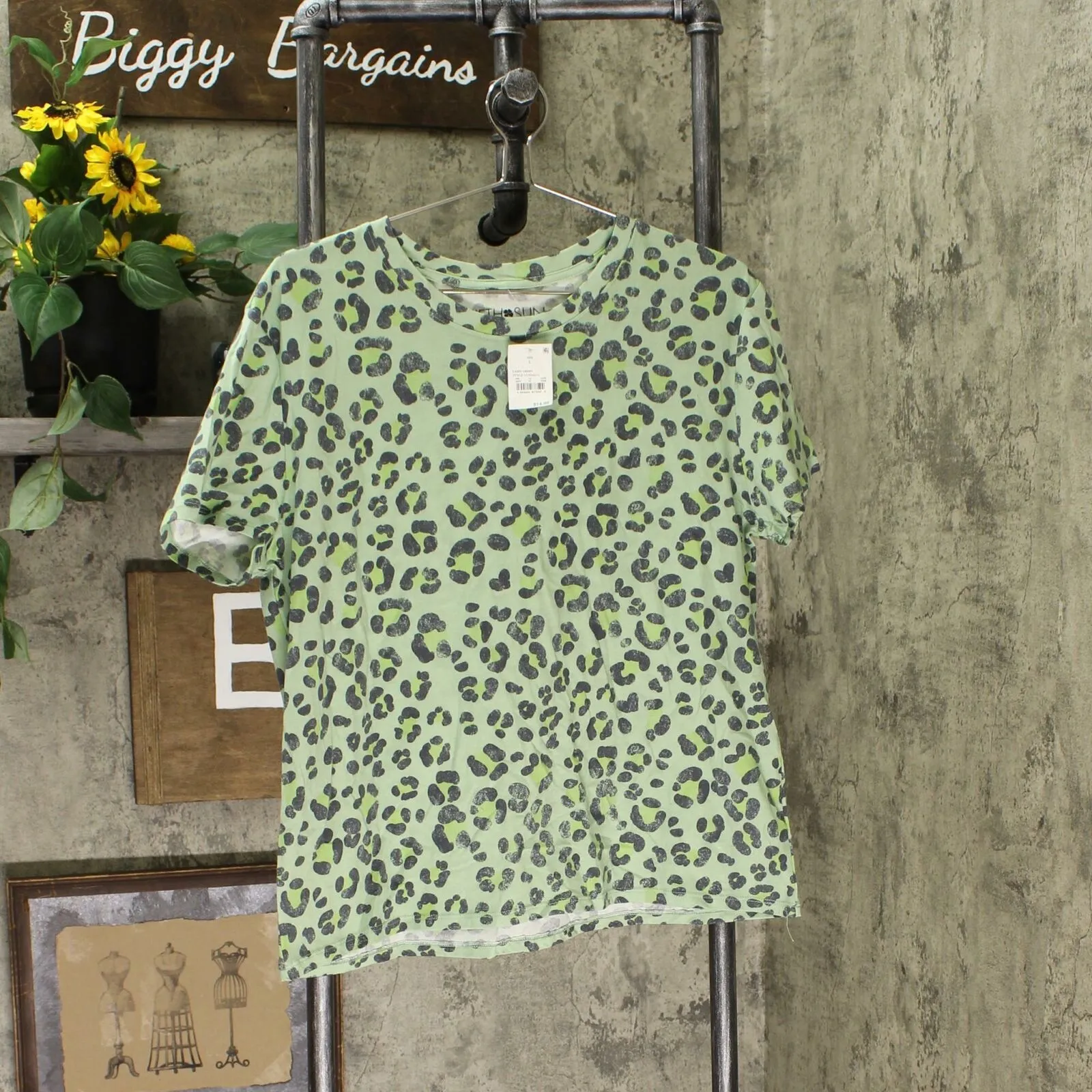 Fifth Sun Women's Animal Print St. Patrick's Day Graphic T-Shirt