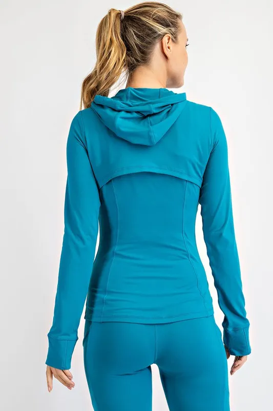 Fitted Jacket w/ Hood- Rae Mode - Final Sale*