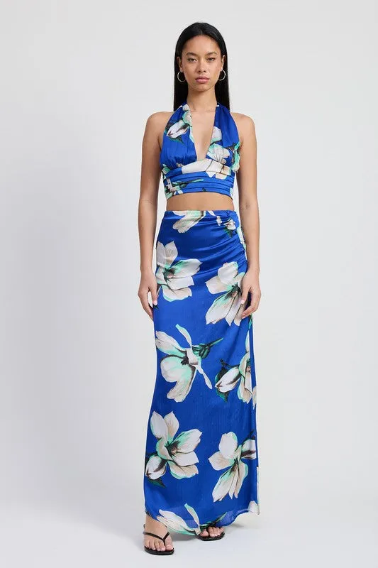 Floral Halter Top