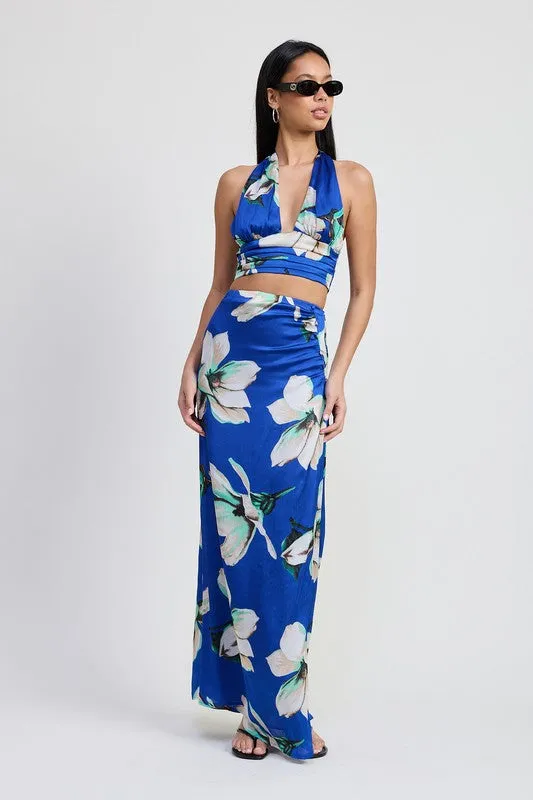Floral Halter Top