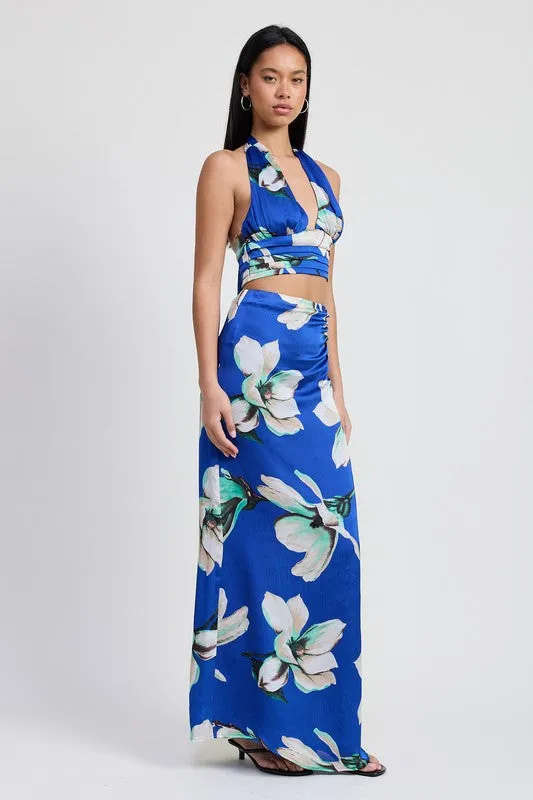 Floral Halter Top