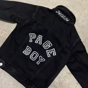 Flower Girl & Page Boy Personalised Denim Jacket