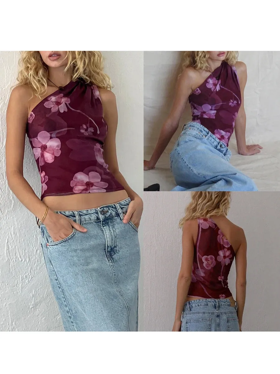 Flower Printed Camisol Top