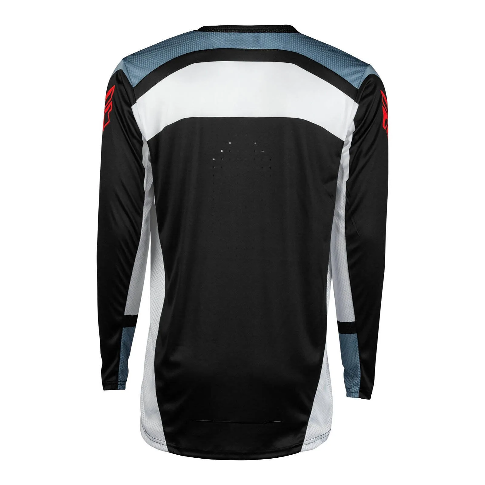 Fly Racing 2024 Lite Jersey - Black / White / Denim Grey