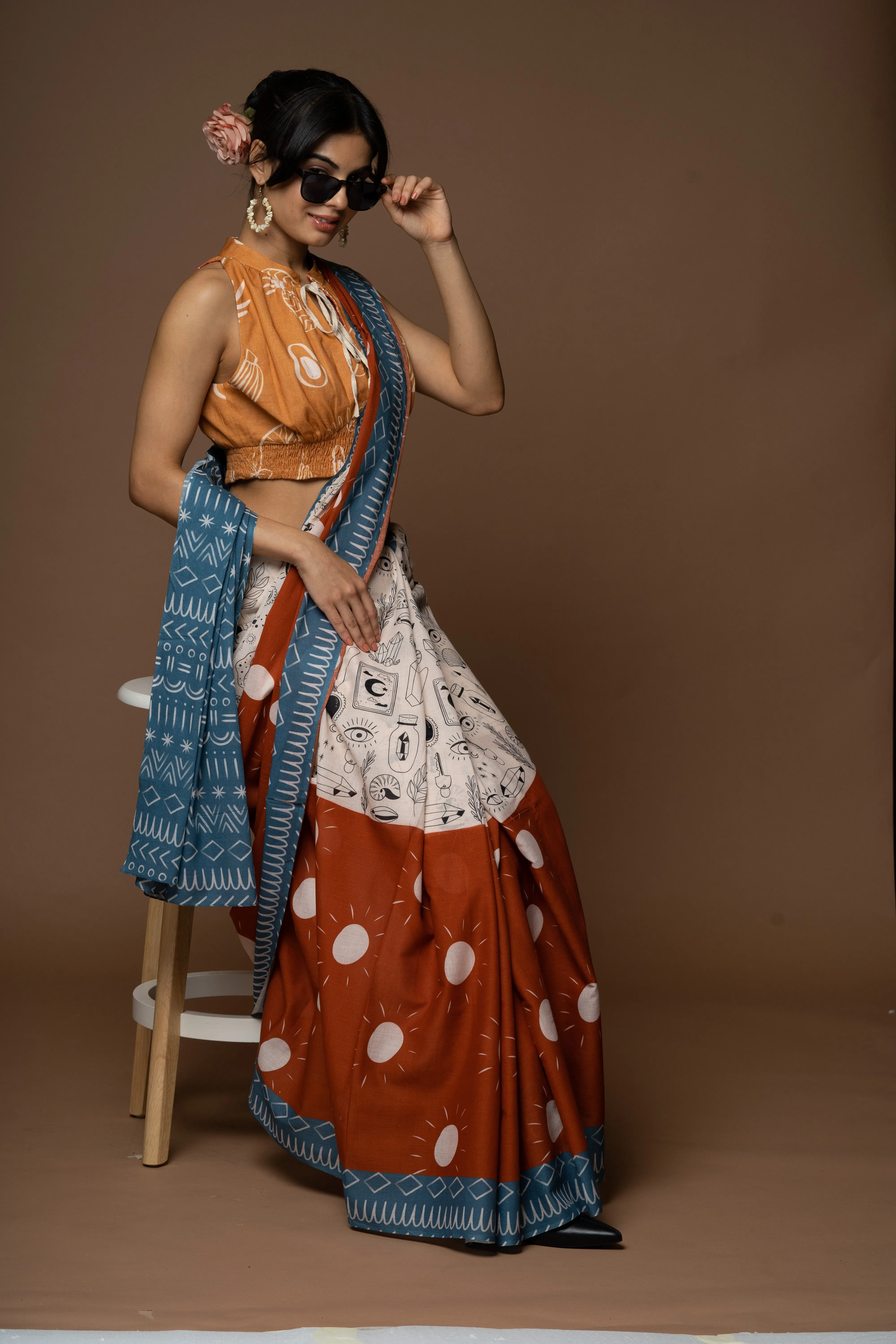Free Spirit Cotton Sari