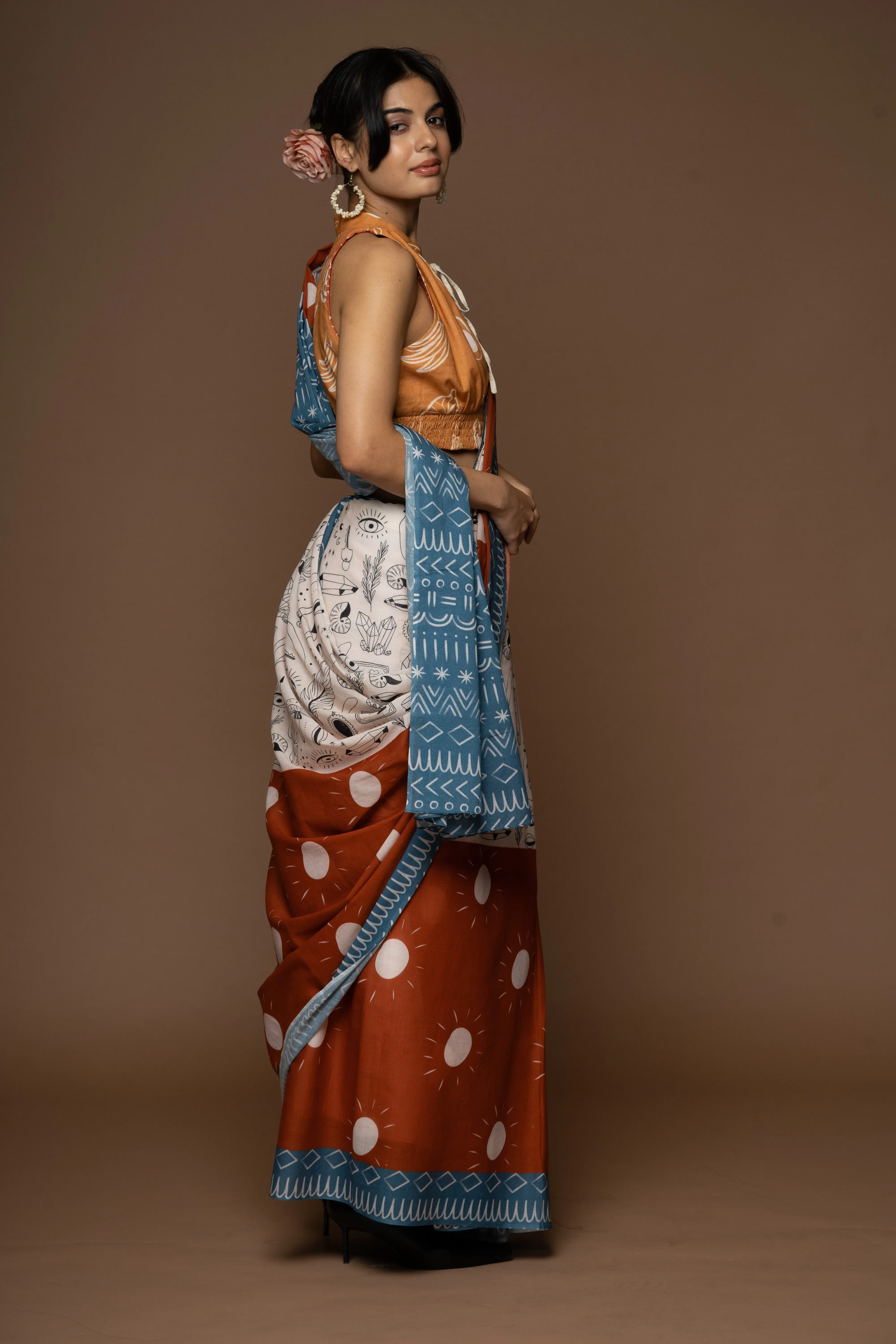Free Spirit Cotton Sari