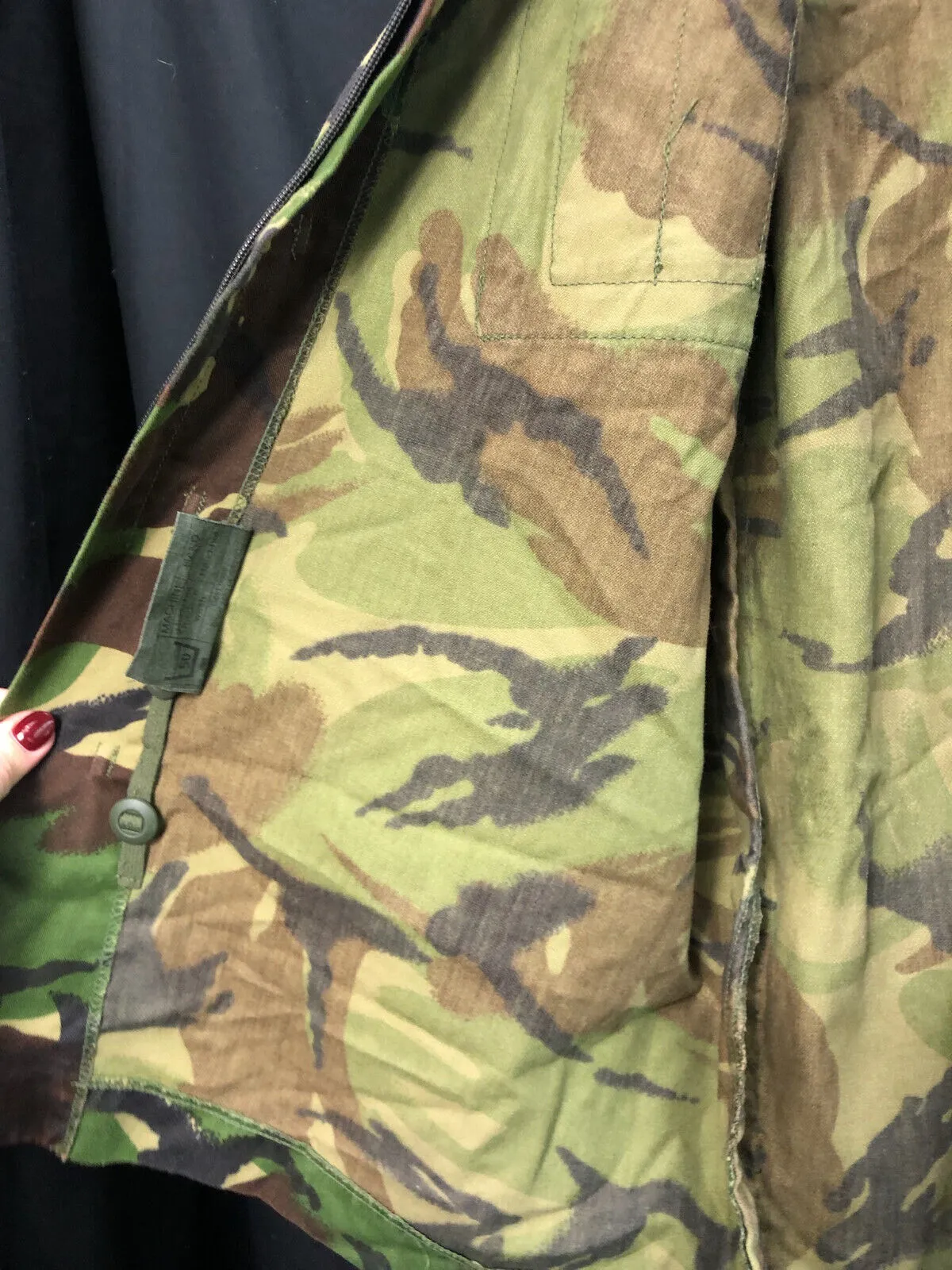 Genuine British Army Camouflage DPM Jacket - Size 180/104