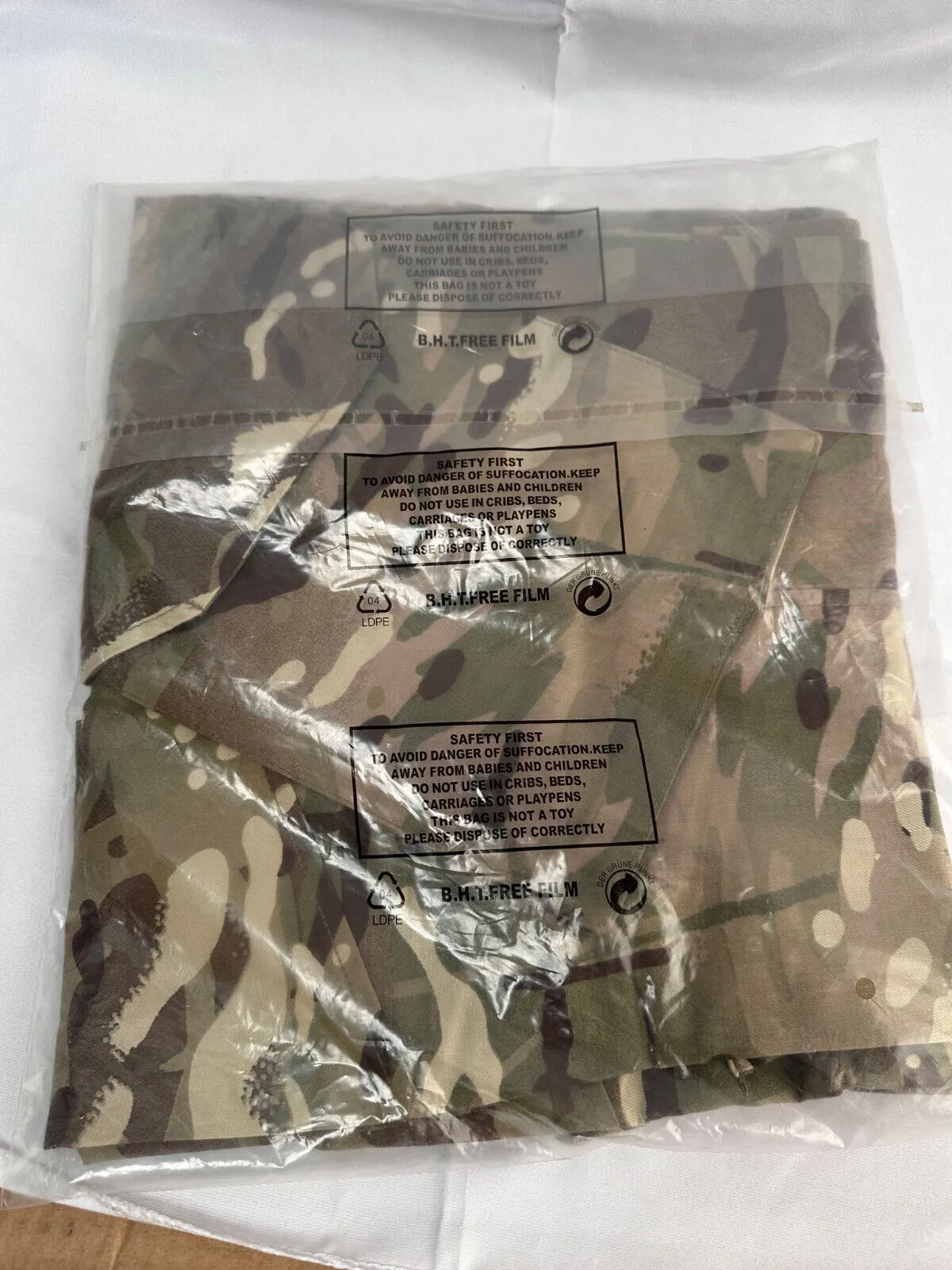 Genuine British Army Combat Trousers - Size 75/80/96 - New Old Stock