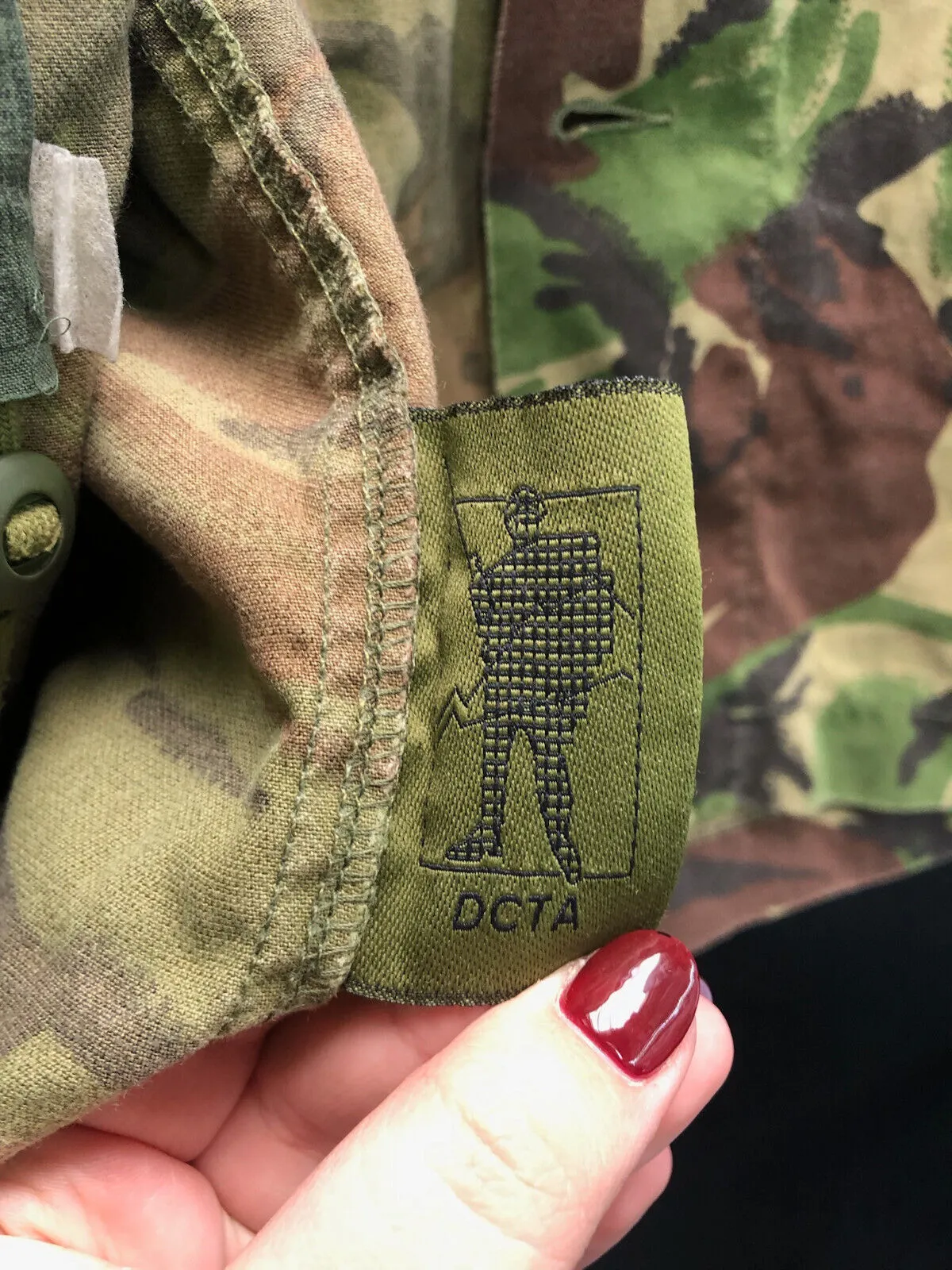 Genuine British Army DPM Camouflage Jacket - Size 190/96