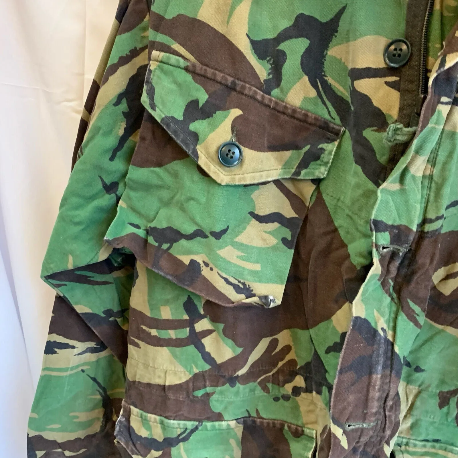 Genuine British Army Jungle DPM Camouflage Smock Combat Jacket - Size 170/104