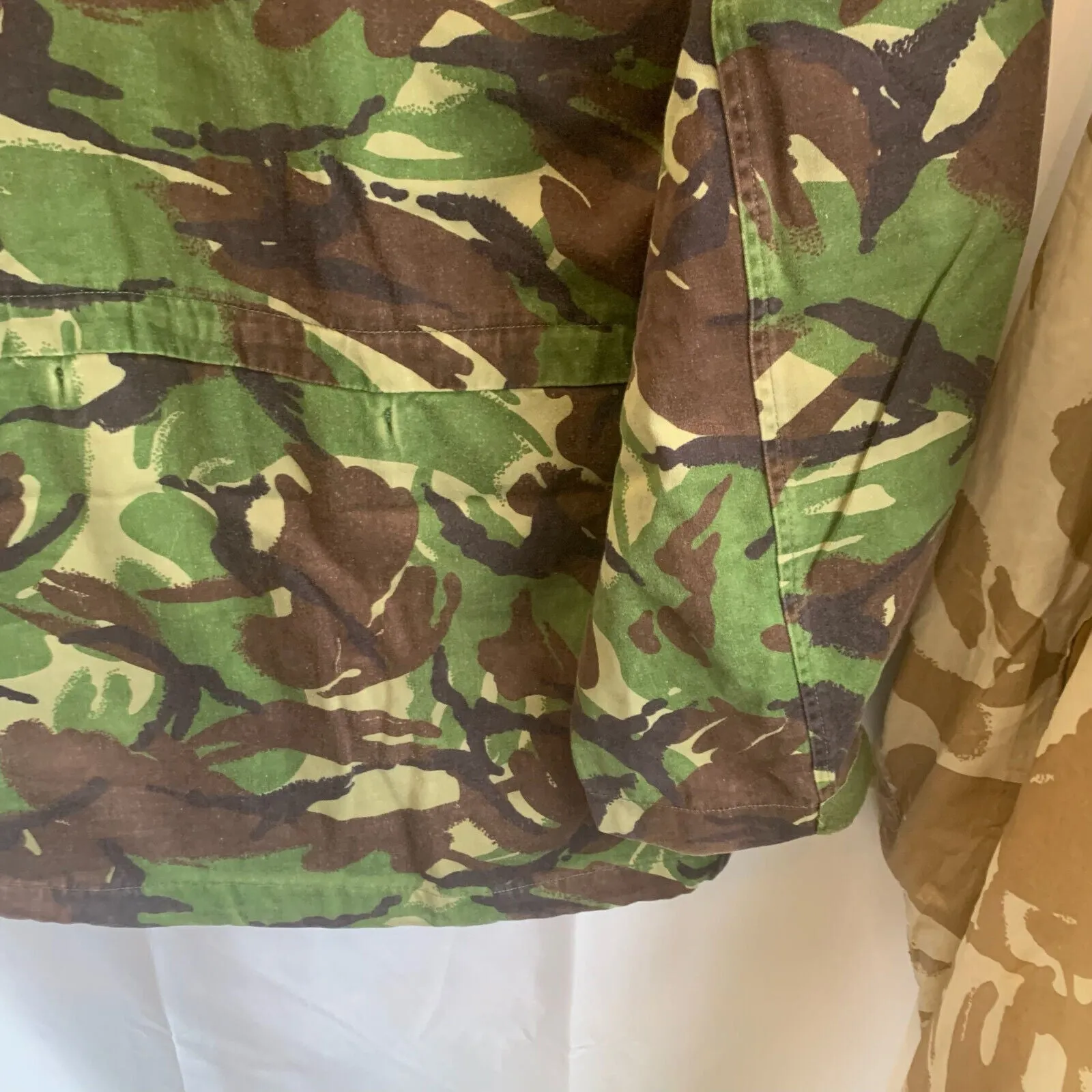 Genuine British Army Jungle DPM Camouflage Smock Combat Jacket - Size 180/104
