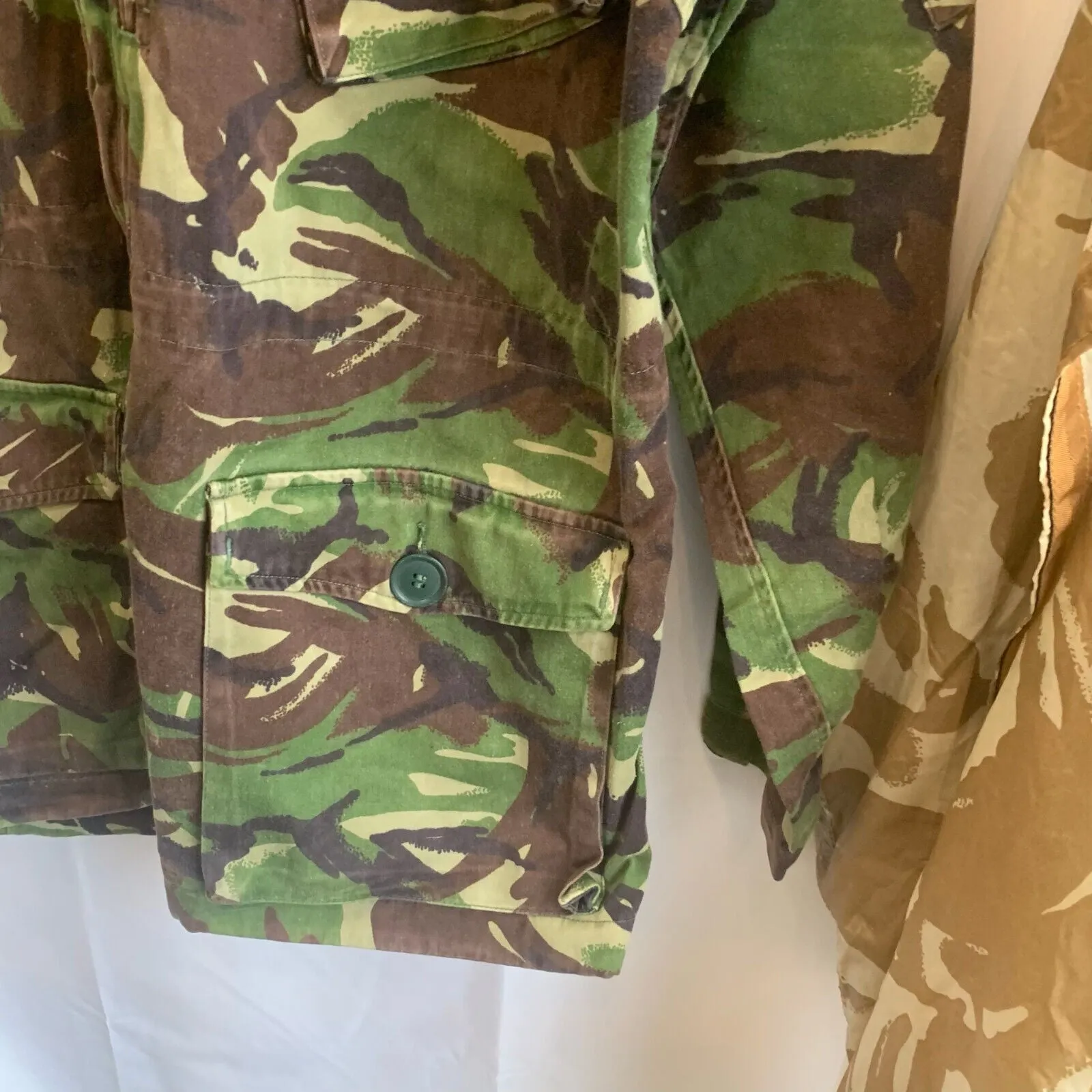 Genuine British Army Jungle DPM Camouflage Smock Combat Jacket - Size 180/104
