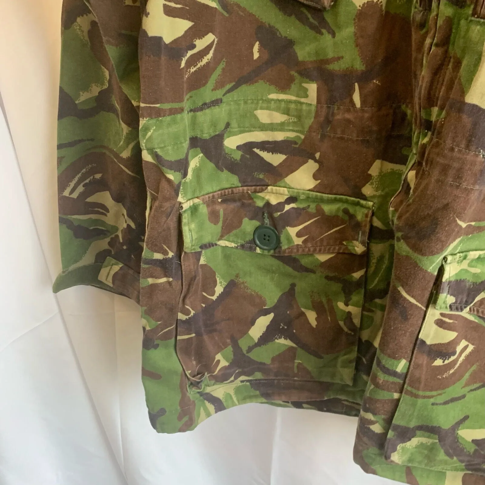 Genuine British Army Jungle DPM Camouflage Smock Combat Jacket - Size 180/104