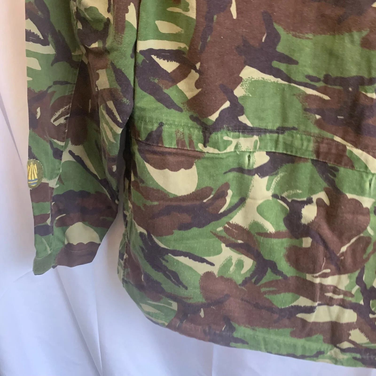 Genuine British Army Jungle DPM Camouflage Smock Combat Jacket - Size 180/104
