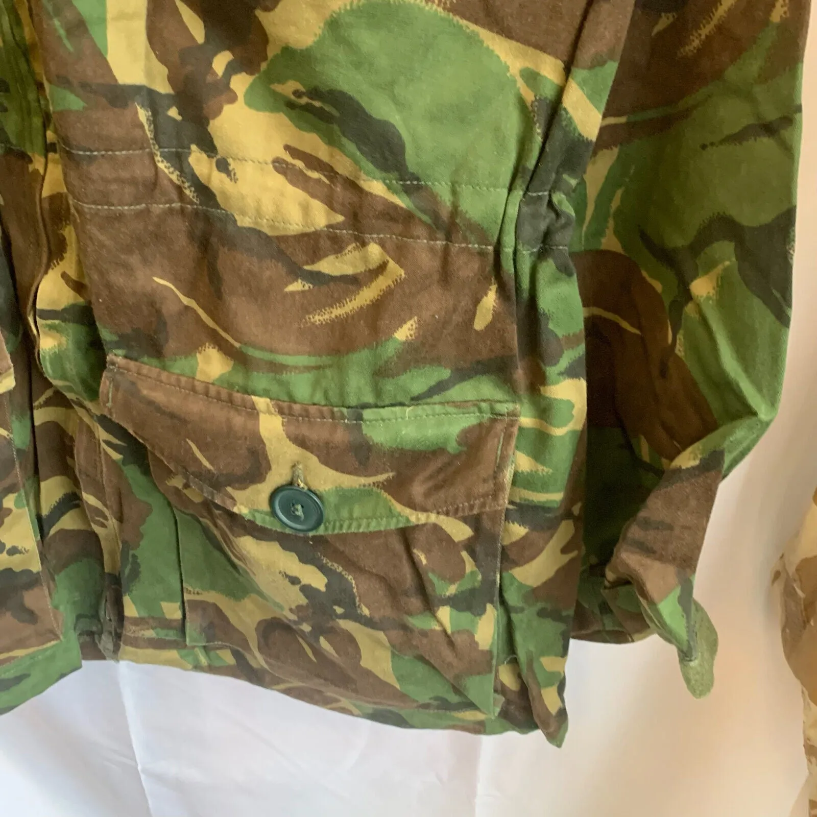 Genuine British Army Jungle DPM Camouflage Smock Combat Jacket - Size 180/112