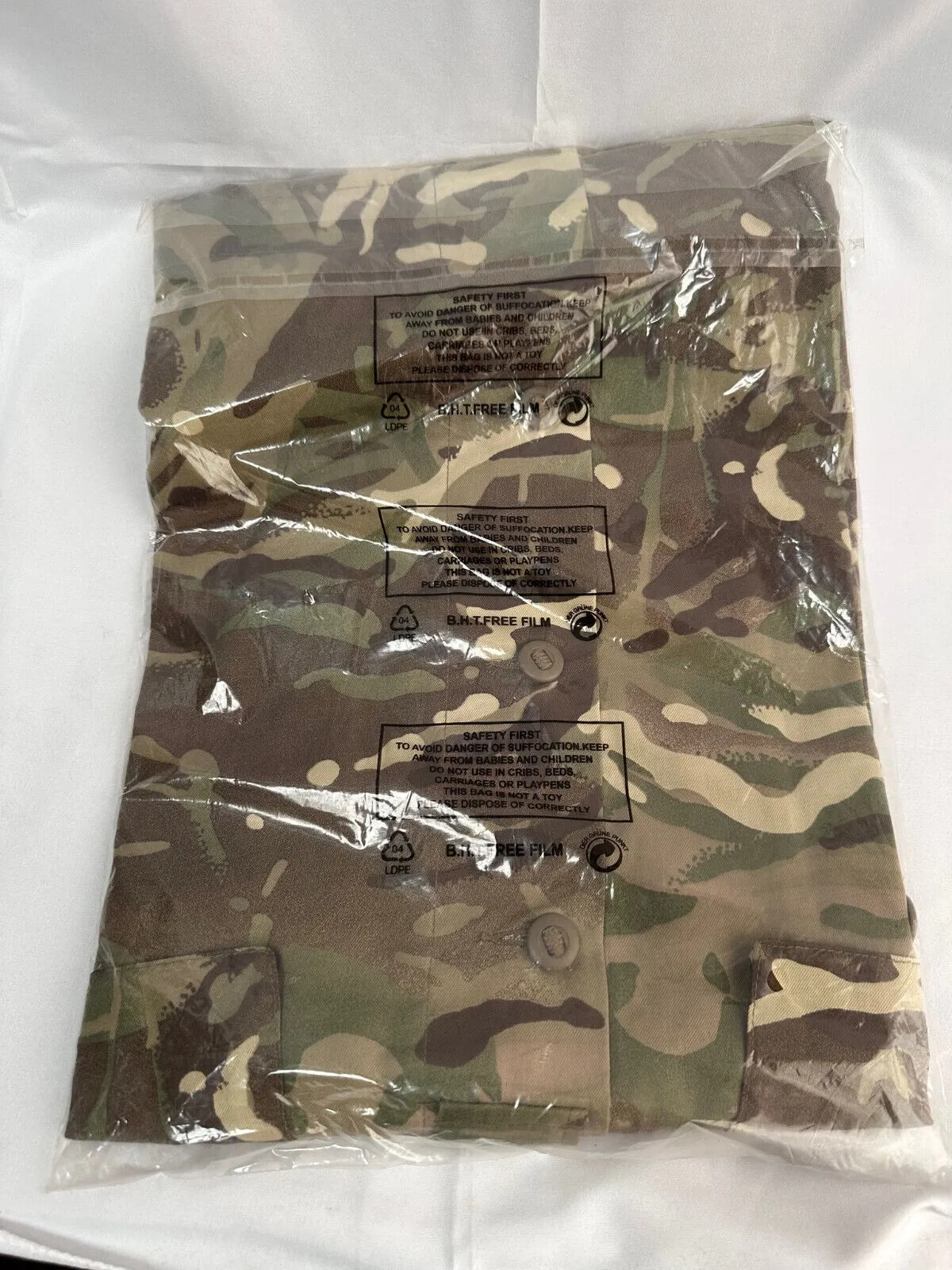 Genuine British Army MTP Barrack Shirt - Size 180/120 - New Old Stock