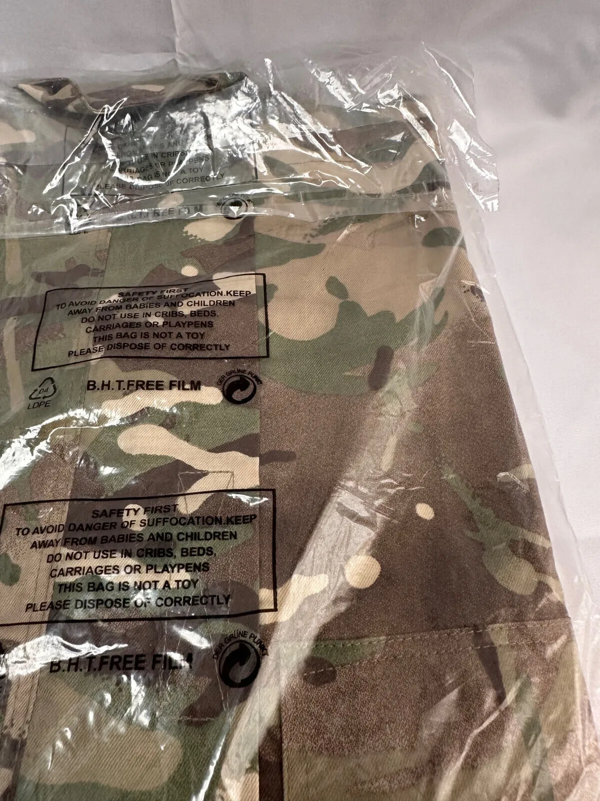 Genuine British Army MTP IR Combat Jacket - Size 160/96 - New Old Stock