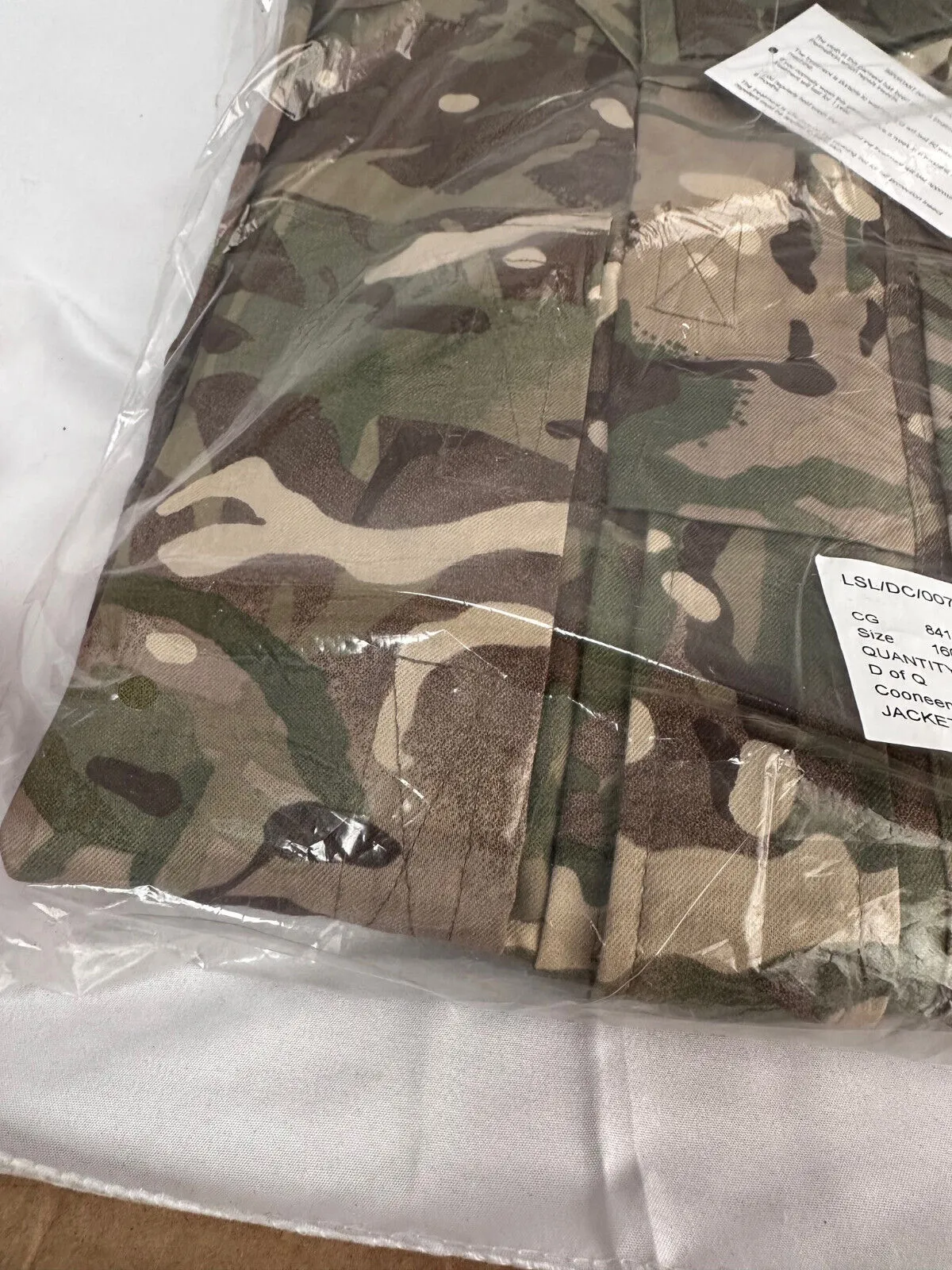 Genuine British Army MTP IR Combat Jacket - Size 160/96 - New Old Stock