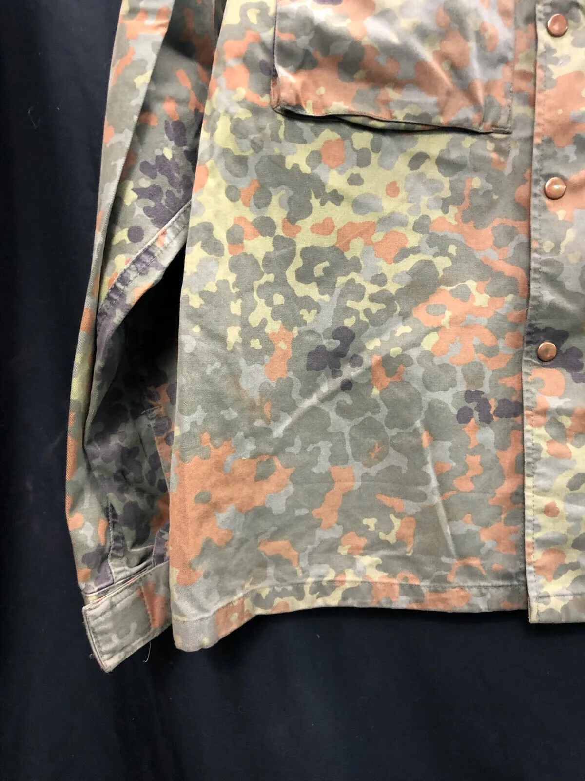 Genuine German Army Flektarn Combat Smock Jacket - Size 167/105