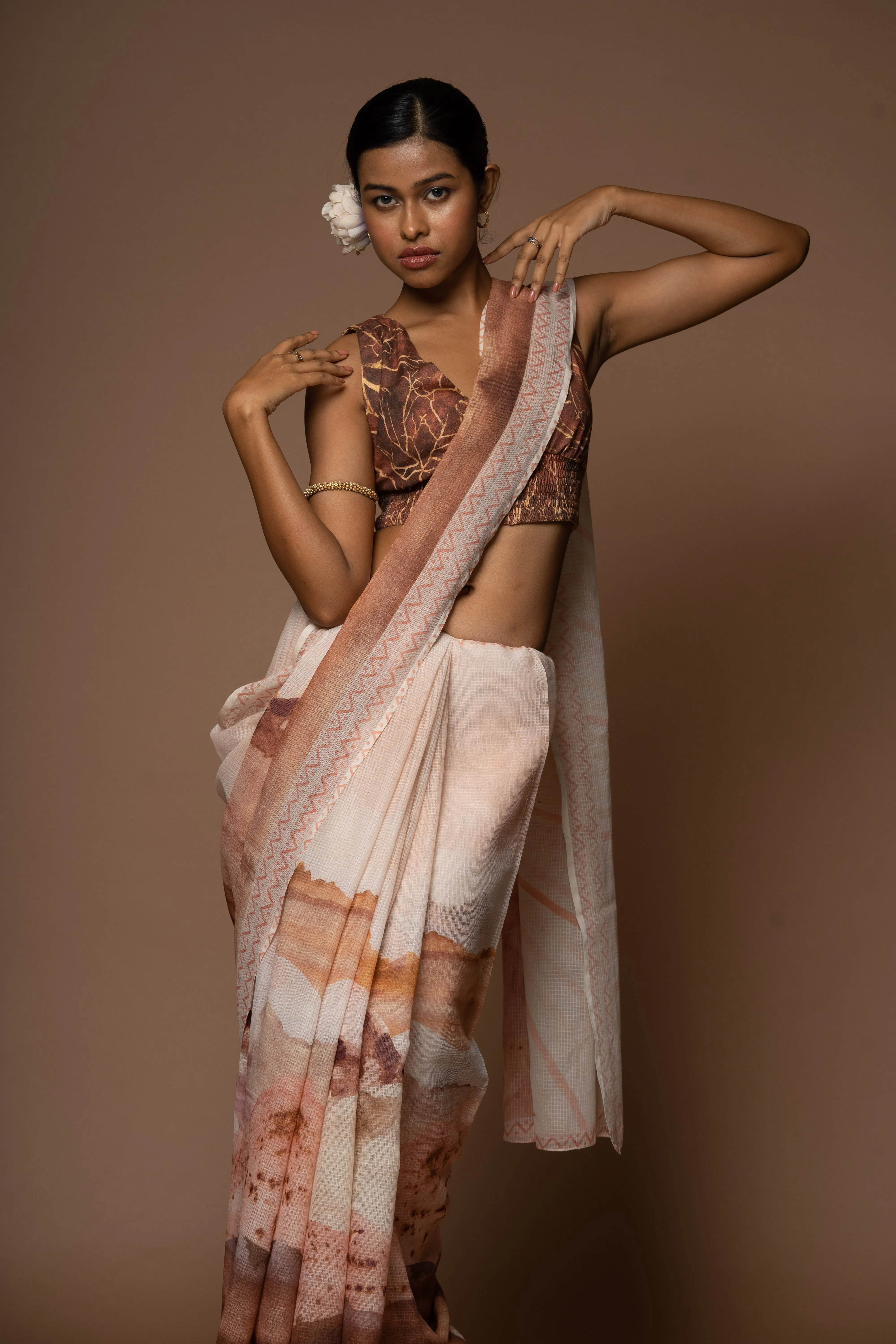 Golden Hour Bliss Kota Sari