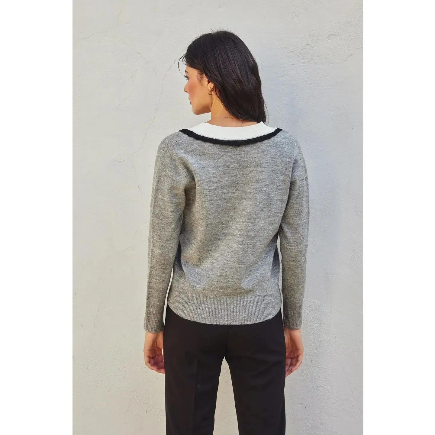 Gray Taylor Sweater