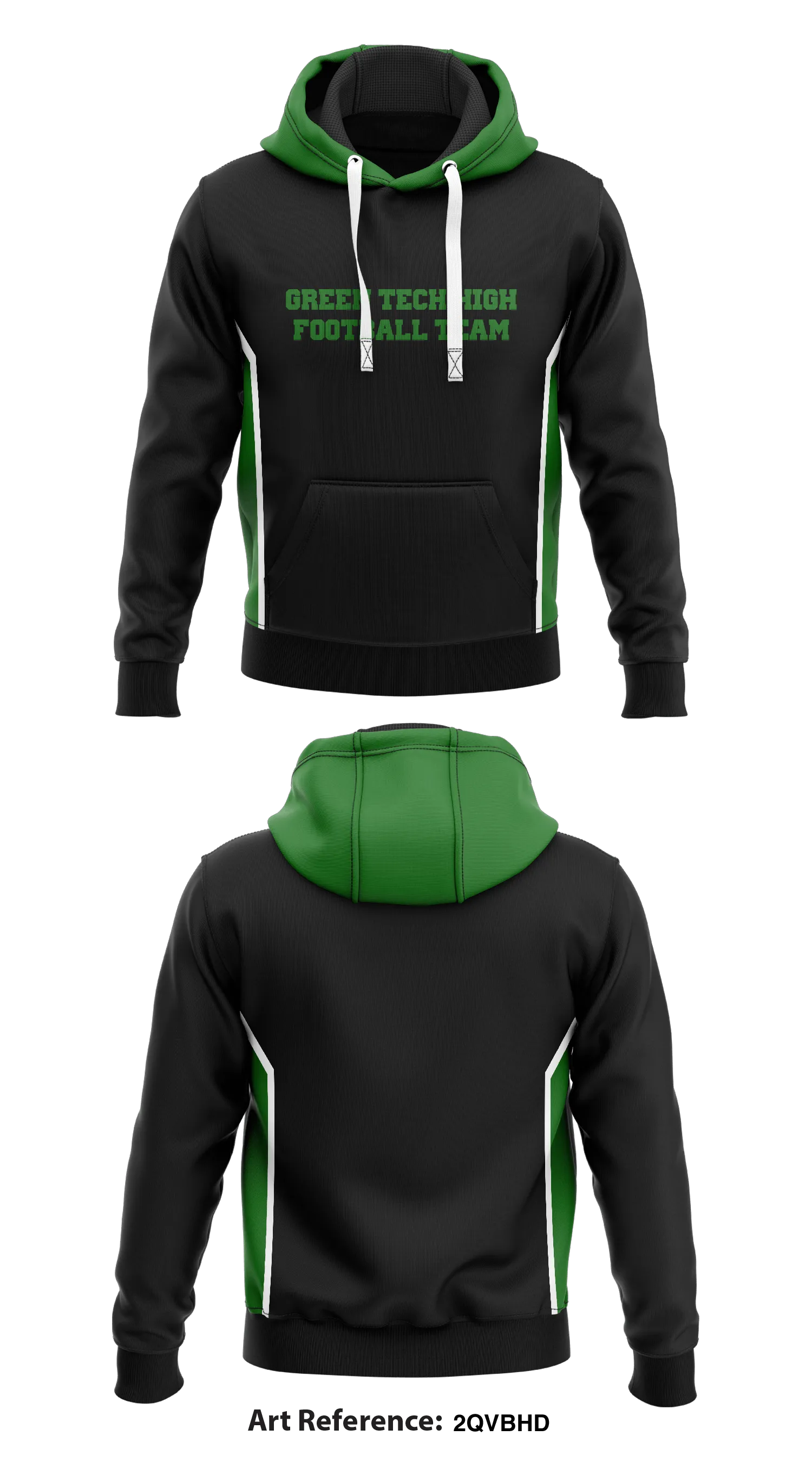 Green Tech High Store 1  Core Men's Hooded Performance Sweatshirt - 2qVBhd