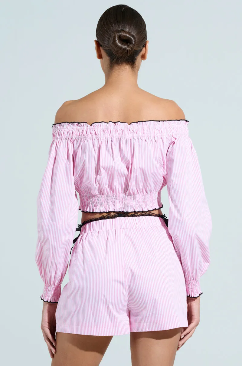 GTFOH OFF THE SHOULDER TOP