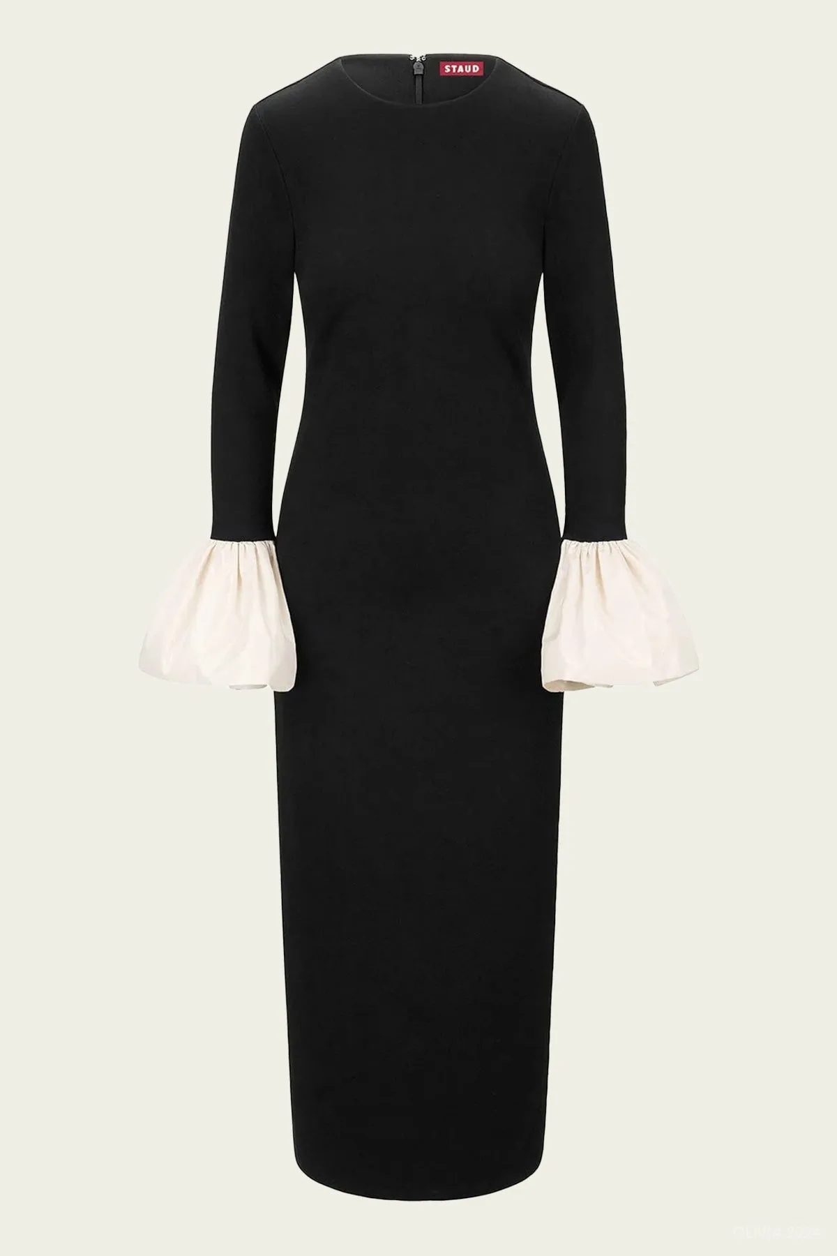 Hawthorne Maxi Dress in Black Ivory