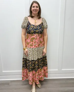 Heidi Dress - Dried Petals Multi