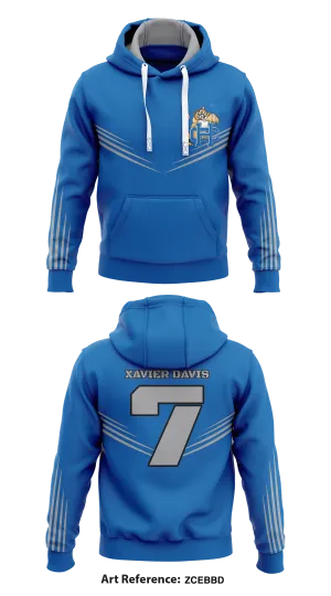 Hillcrest Christian  Core Men's Hooded Performance Sweatshirt - ZCEbBD