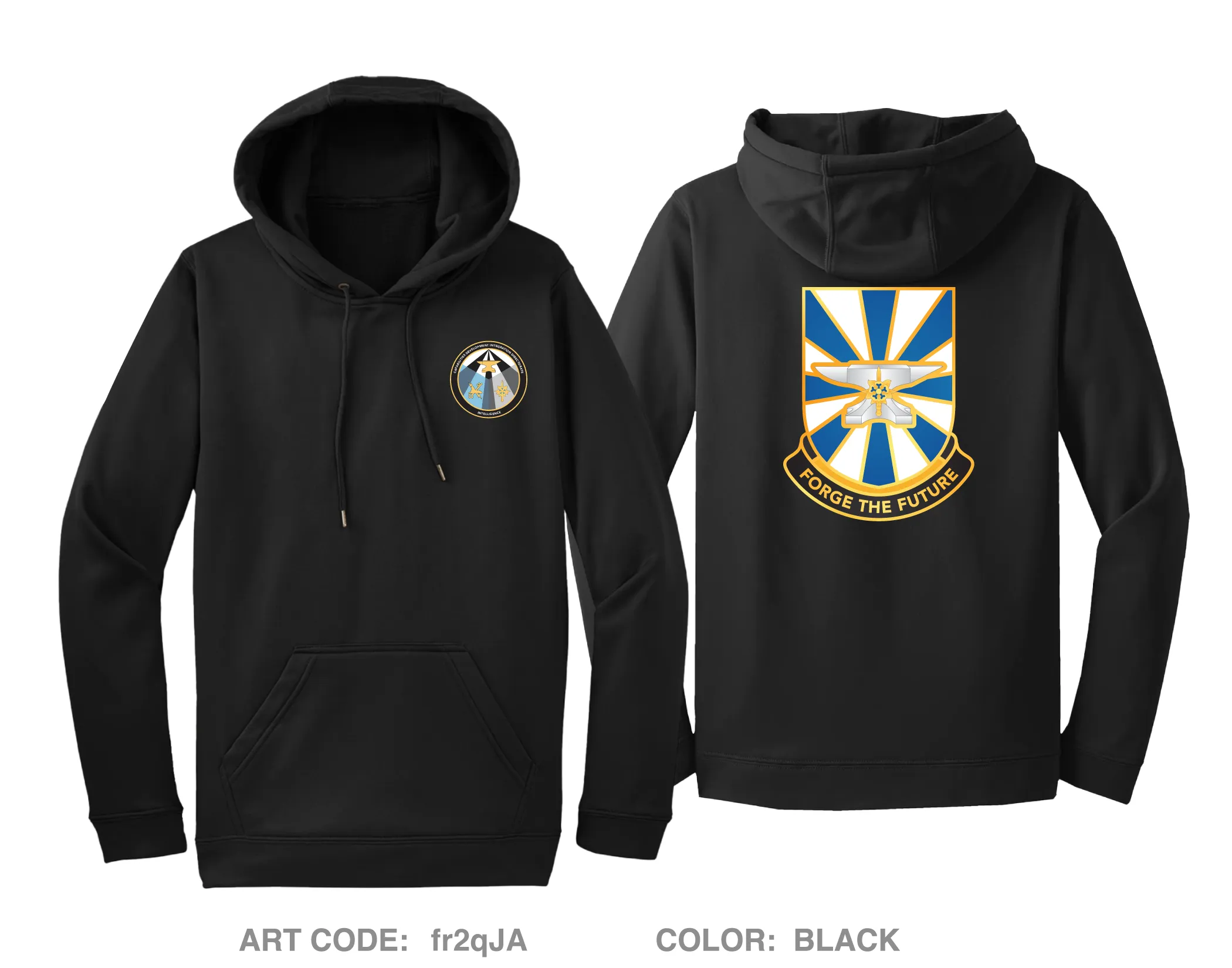 I-CDID Hi-Tech Performance Hoodie - fr2qJA