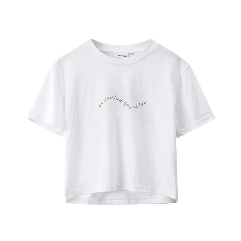 If It Comes Let It Go Short Sleeve Baby Tee