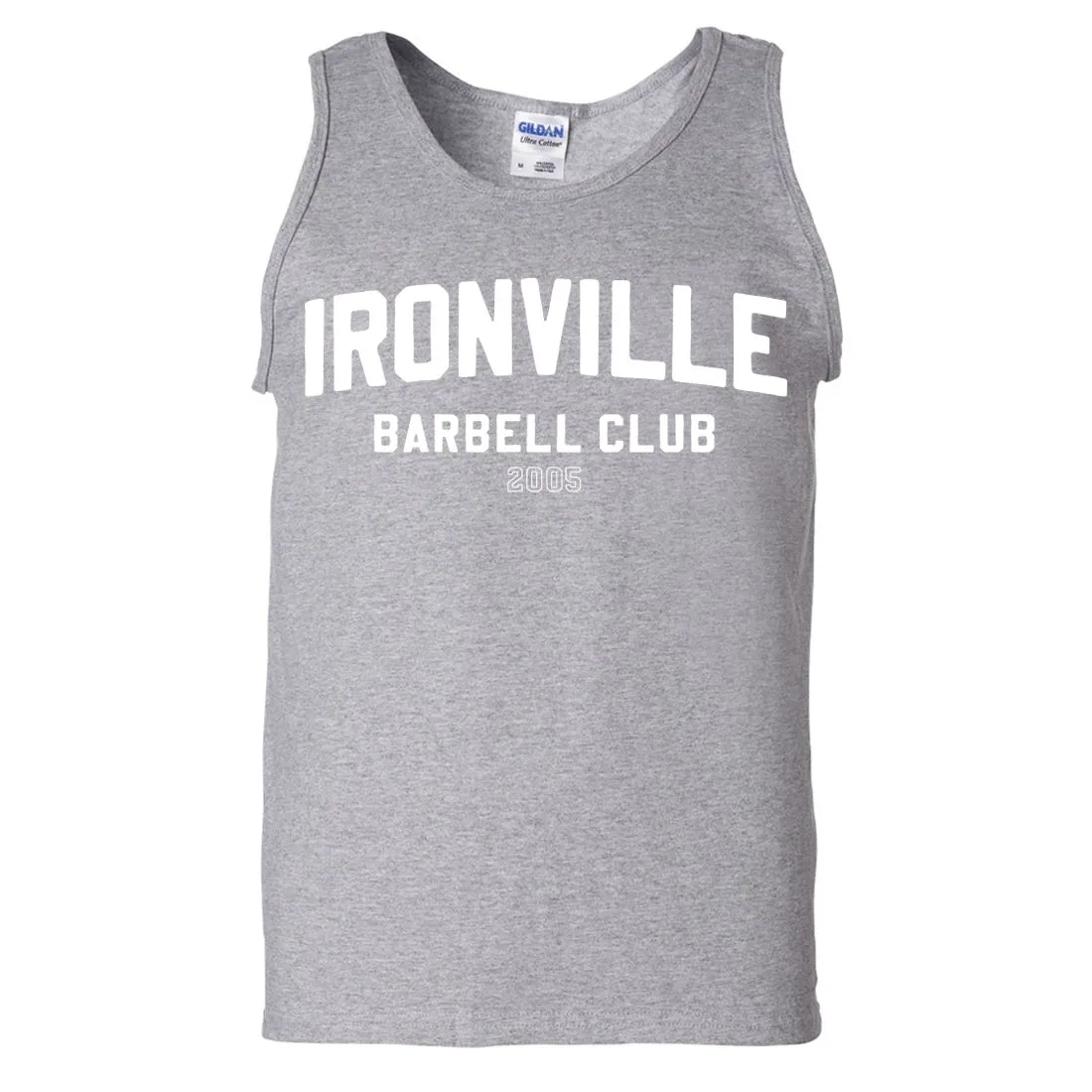 Ironville BARBELL CLUB Standard Cut Tank Top