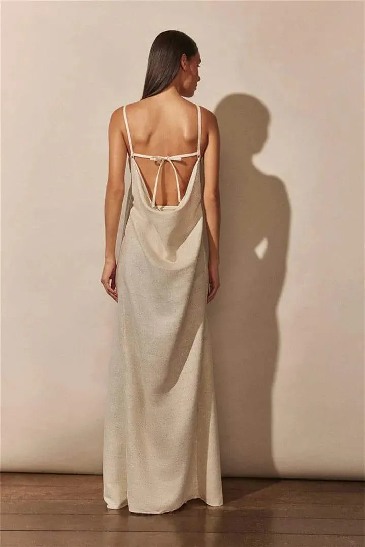Isabella – Elegant Women's Floor-Length Maxi Dress