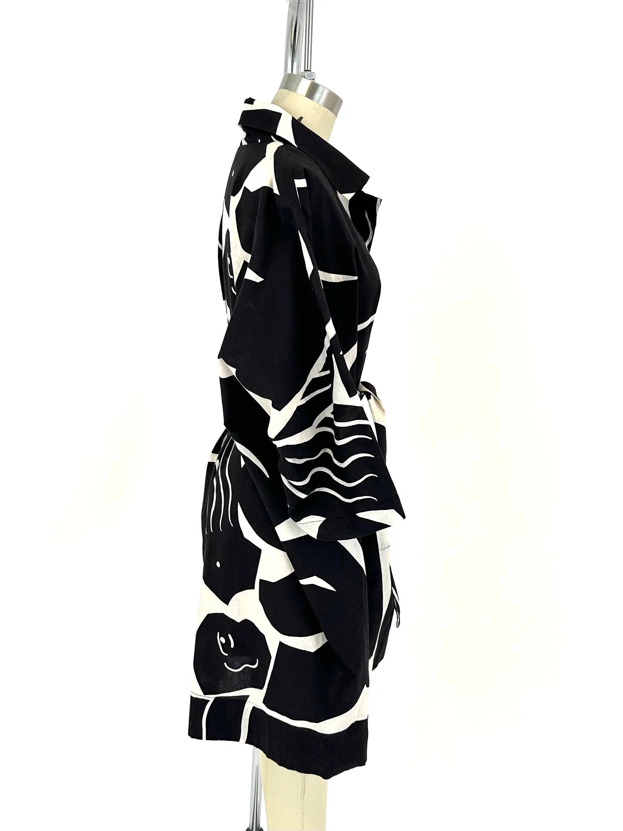 Issey Miyake Printed Tunic