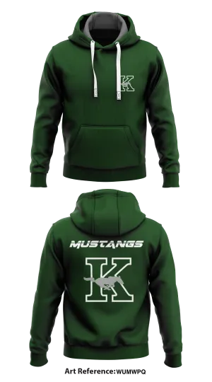JFK Mustangs Store 1 Core Men's Hooded Performance Sweatshirt - wUMWPq