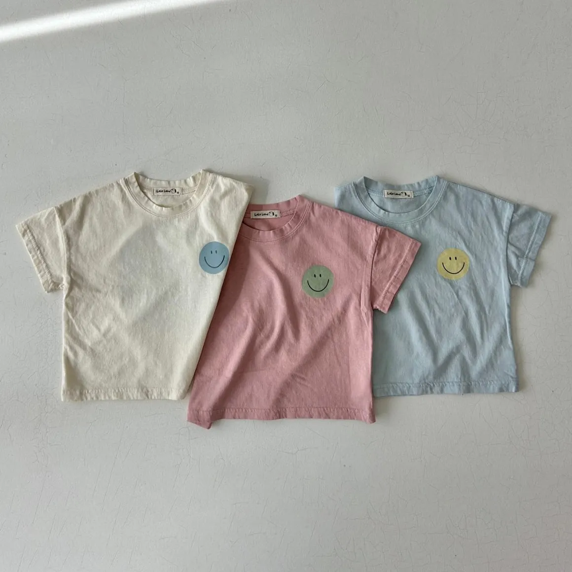 Kids Smile Tee- Dusty Pink